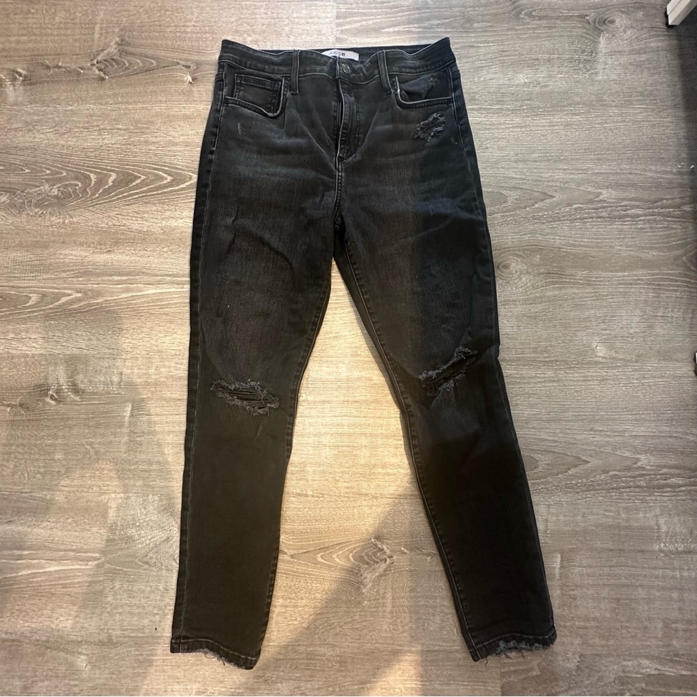 Skinny black jeans